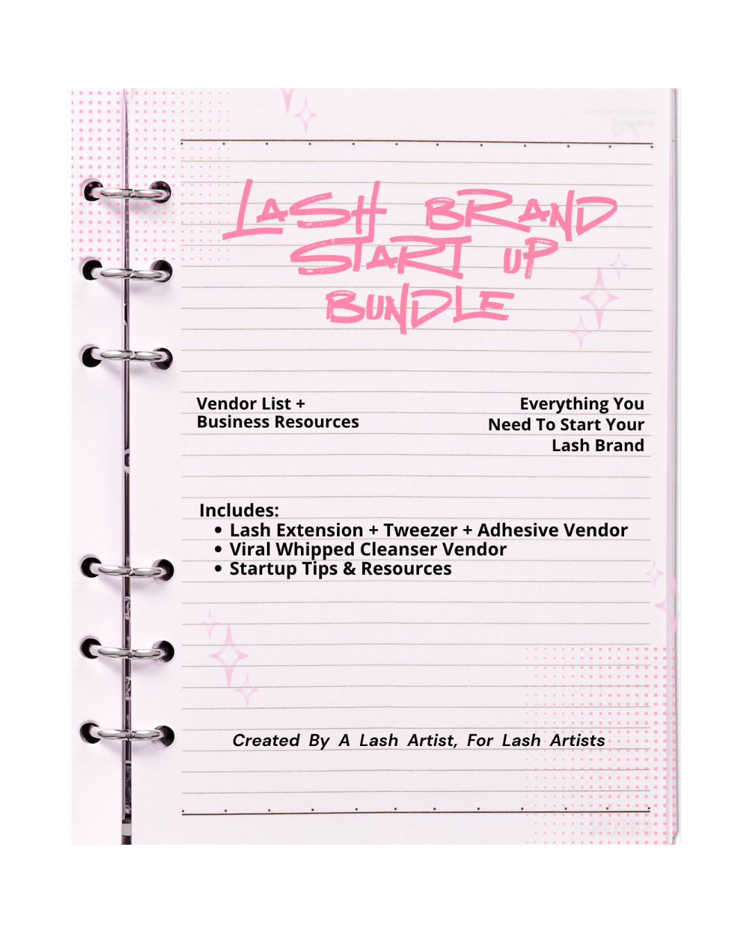 Lash Brand Startup Bundle E-Book