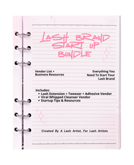 Lash Brand Startup Bundle E-Book
